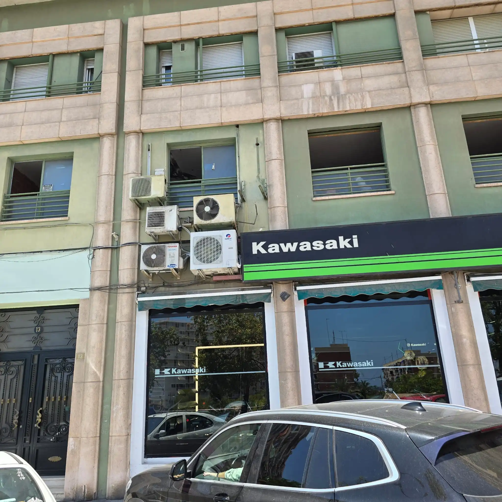 Instalación en Kawasaki